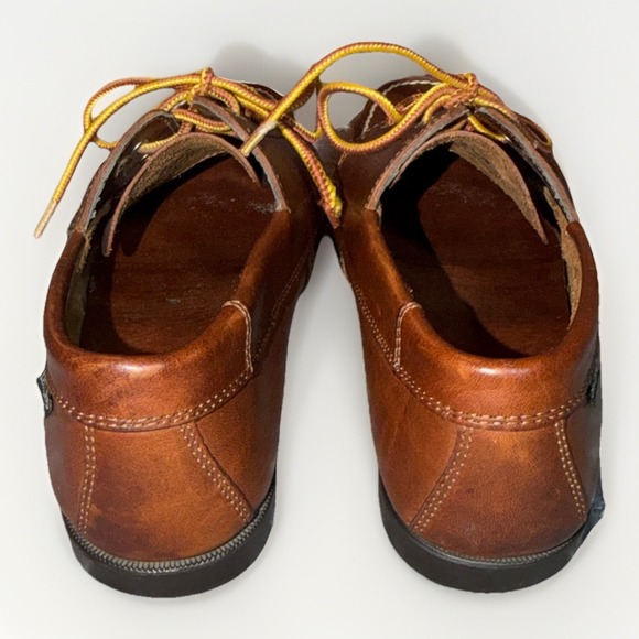 Eastland Woman's Falmouth Camp Leather Loafers Size 10 Lace Up Style # 3365 - Picture 6 of 9